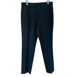 Ralph Lauren Black Wool Blend Straight Leg Dress Pants Size 8
